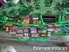 Close up of Grave Diggers sponsors
