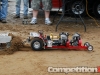 Tri-engine puller making a pass