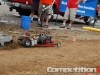 Tri-engine puller making a pass