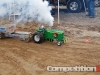 Monster-powered tractor making some smoke