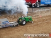 Monster-powered tractor making some smoke