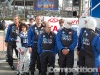 Fred Medel in line for his ride-a-long in an Indy car