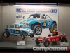 A pair of classic Tamiya vehicles