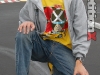 Very clever Speed Racer/Racer X paint scheme. Check out his shoes!