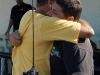 Christian's dad was happier than he was