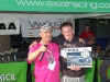 Happy winner of a set of PIAA lights