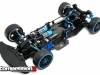 R Sector Carbon Chassis Conversion Kit for the Tamiya TA06