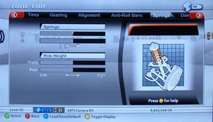 Forza Motorsport 2 Tuning - Springs Forza Motorsport 2 Tuning - Springs