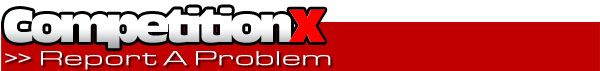 Report a Problem on CompetitionX
