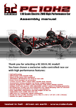 RC Devil Manuals