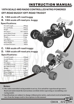 Redcat Racing Manuals Redcat Racing Manuals