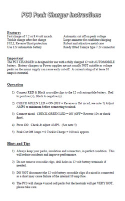 Schumacher Charger Manuals