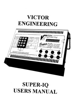 Victor Engineering Charger Manuals