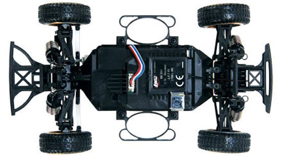 Losi Micro Rally Chassis Shot