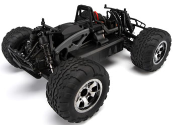 HPI Savage XS Flux Chassis Shot HPI Savage XS Flux Chassis Shot