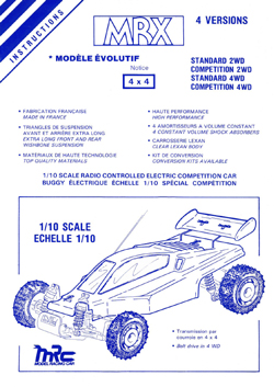Model Racing Car Manuals