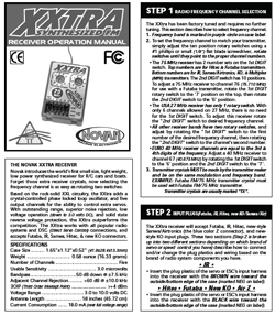 Novak Radio Gear Manuals Novak Radio Gear Manuals