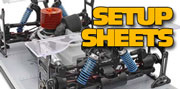 RC Setup Sheets