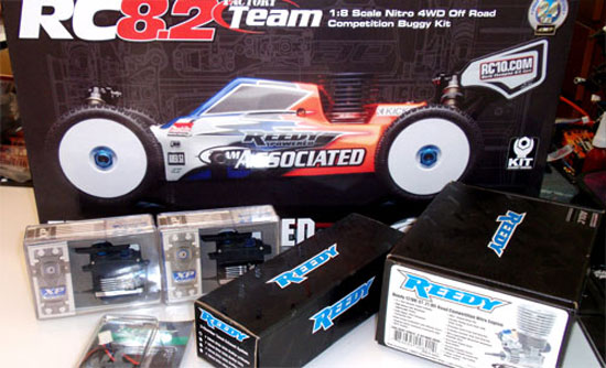 Team Associated RC8.2 Build Step 1