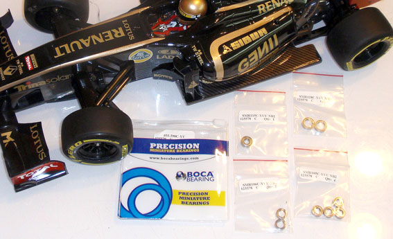 How To: Install a Boca Bearing Kit in your Tamiya F104X1 How To: Install a Boca Bearing Kit in your Tamiya F104X1