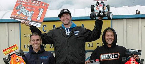 Cragg and Team Associated TQ and Win Noux Les Mines GP