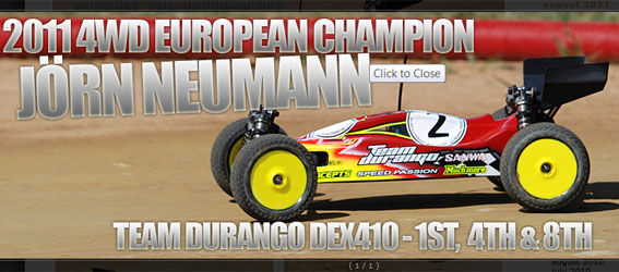 Jörn Neumann takes 2011 4WD Euros with DEX410