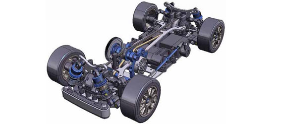 Tamiya TA05 M-Four Chassis Kit (LIMITED EDITION)