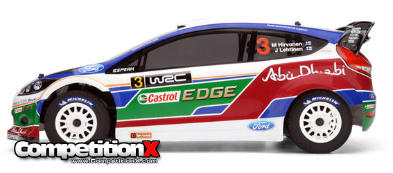 HPI WR8 3.0 Ford Fiesta Abu Dhabi WRC Nitro Rally Car