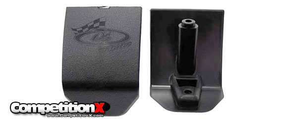 DE Racing Rear Skidplates for the Team Associated SC10 4x4