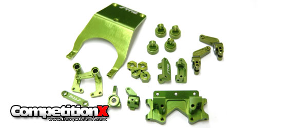 STRC Green Anodized Aluminum - Traxxas Slash 2WD and Monster Jam Trucks