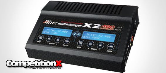 Hitec X2- 400 Two-Port Multicharger
