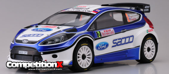 Kyosho 1/8 DRX VE 2010 Ford Fiesta S2000