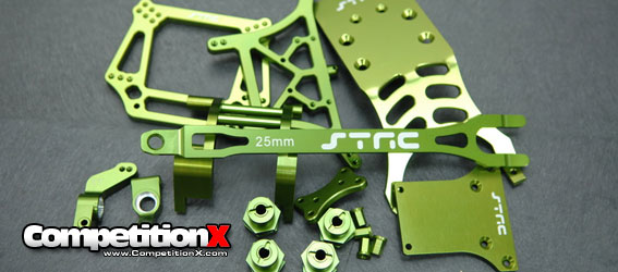 STRC Green Option Parts for Slash 2wd and Monster Jam Trucks