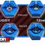 Team Associated Factory Team Clamping Wheel Hexes