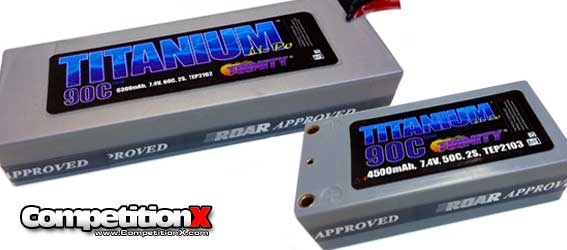 Trinity Titanium Racing Li-Po Battery Packs