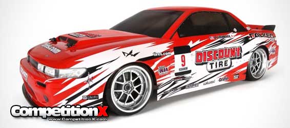 HPI E10 Drift Discount Tire-Falken Tire Nissan S13