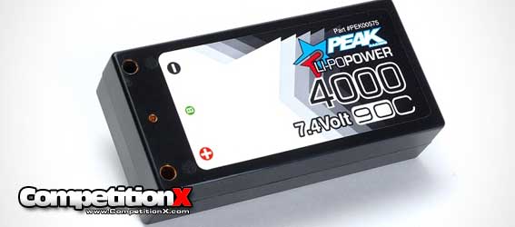 Peak Performance Pro 4000mAh 90C Shorty LiPo