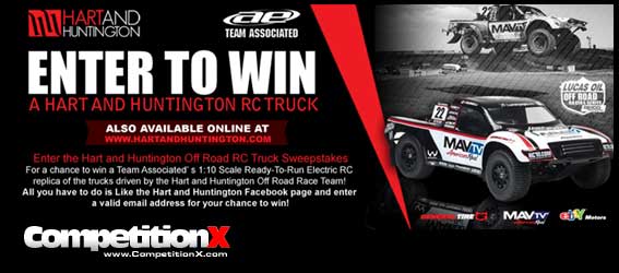 Team Associated - Hart and Huntington RC Truck Sweepstakes