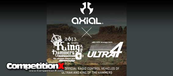 Axial as the Official R/C Vehicles of Ultra4 / King of the Hammers for 2013