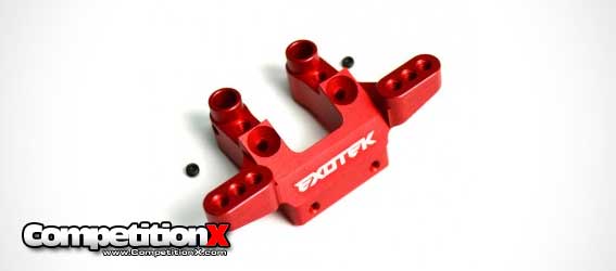 Exotek Aluminum Front Bulkhead for the Kyosho RB6