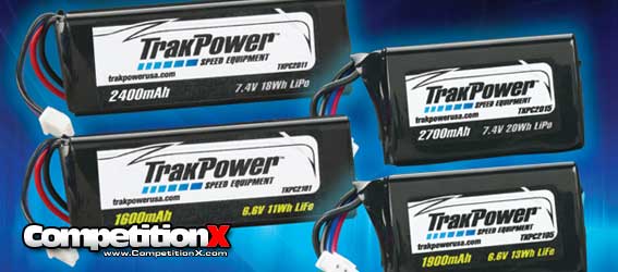 TrakPower 2S LiPo & LiFe Receiver Battery Packs