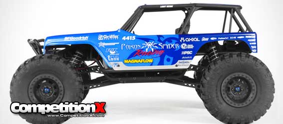 Axial Jeep Wrangler Wraith Poison Spyder Rock Racer