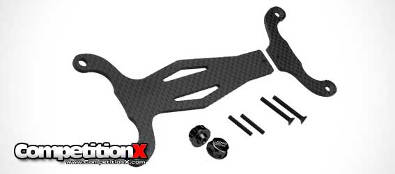 JConcepts Kyosho RB6 2.5mm Carbon Fiber Monroe Battery Brace Set