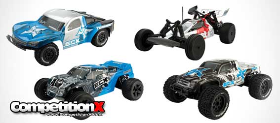 Updated ECX Circuit ST, Ruckus MT, Boost Buggy and Torment SCT