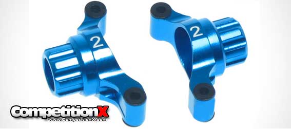 Yeah Racing Aluminum Rear Hub/Knuckle Arm 2 Degree For Tamiya TT02