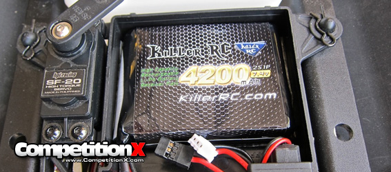 Killer RC 4200mAh 7.4v RX LiPo Battery