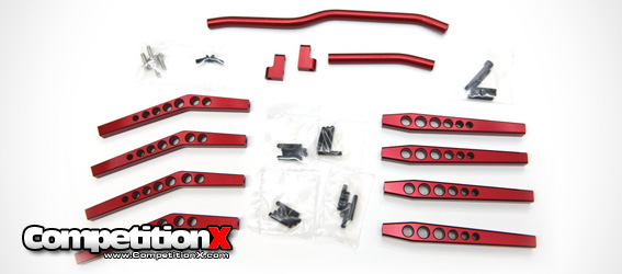 STRC Limited Edition Red Anodozied Wraith Parts