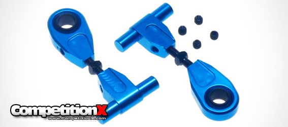 Yeah Racing Aluminum Adjustable Front Upper Arm Set For Tamiya TT-02