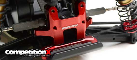 Exotek Aluminum Mid-Motor Bulkhead for the Kyosho RB6