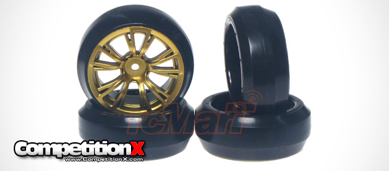 RC Mart Spec D Wheel and Tire Set